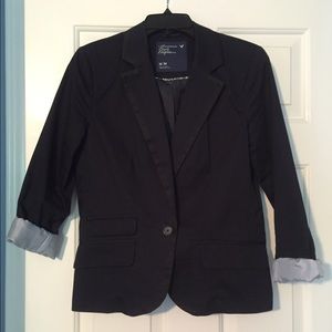 American Eagle navy blazer