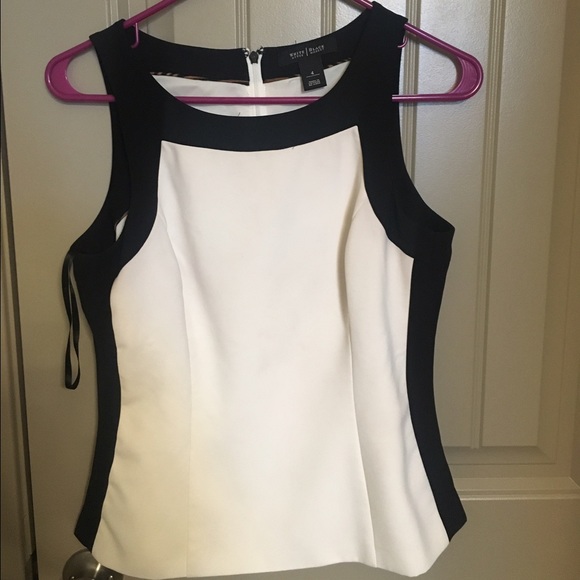 Top white and black