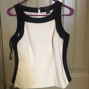 Top white and black