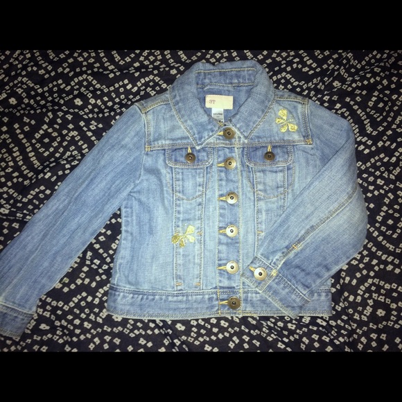 Baby Gap Jean Jacket Baby Girl Toddler Kids 3T - Picture 1 of 1