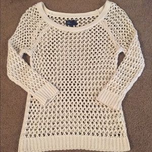 American Eagle Crochet Sweater