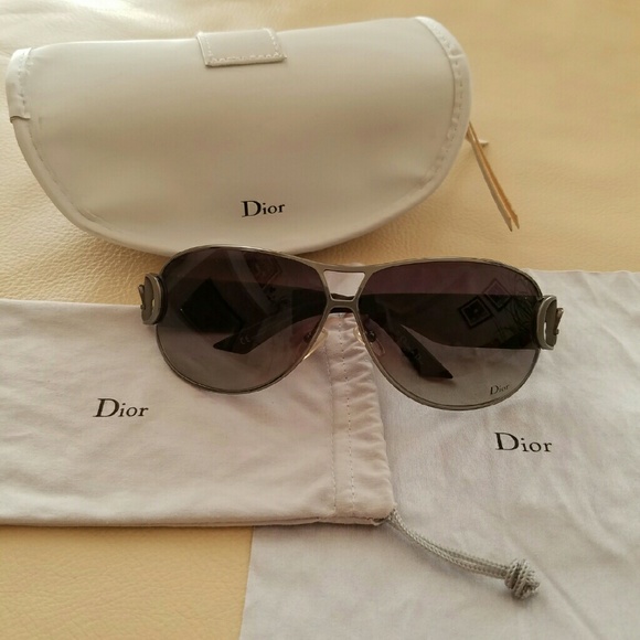 Authentic Christian Dior Buckle 2 Sunglasses.