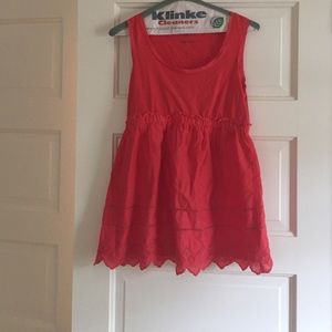 Peach Maternity tank