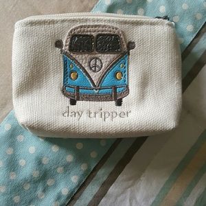 The Sak Zipper Pouch - Day Tripper - VW Bus -Small