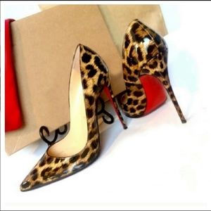 Leopard Print Heels