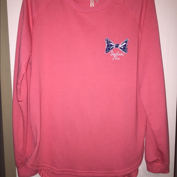 Coral Southern Ties Tee