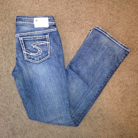 Silver Bootcut jeans