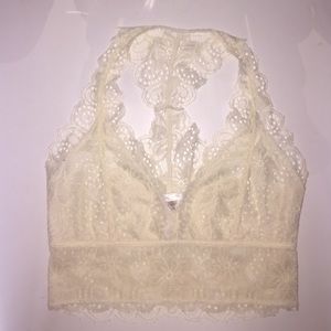 Out From Under Allover Scallop Lace Racerback Bra