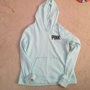 PINK blue sweatshirt