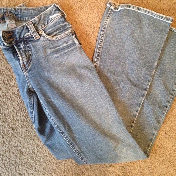 Silver Bootcut jeans