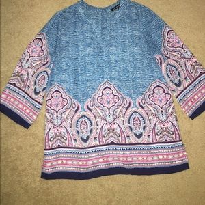 Low Cut Half Sleeve Blouse