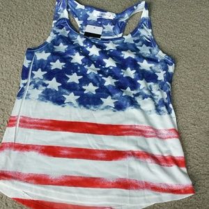 LAST CHANCE TO BUY American flag tank top!