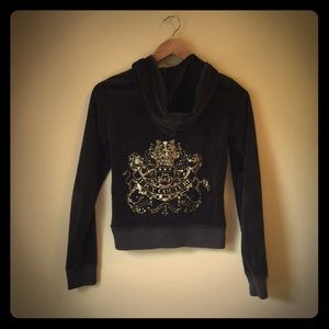 Juicy Couture Brown Hoodie Size S