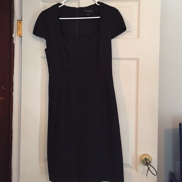 NWOT Banana Republic Black Sloan Dress
