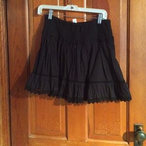 Black skirt