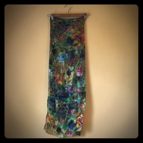 Silk Scarf One Size