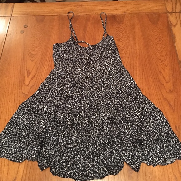 Slightly open back dress
