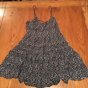 Slightly open back dress