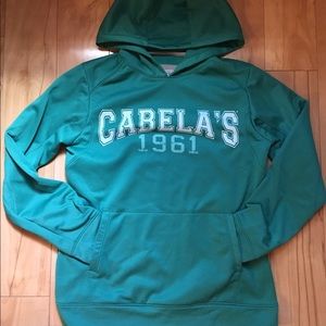 Green Cabela's Hoodie
