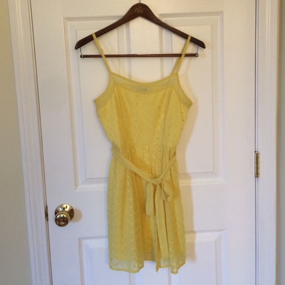 Yellow Forever 21 sundress