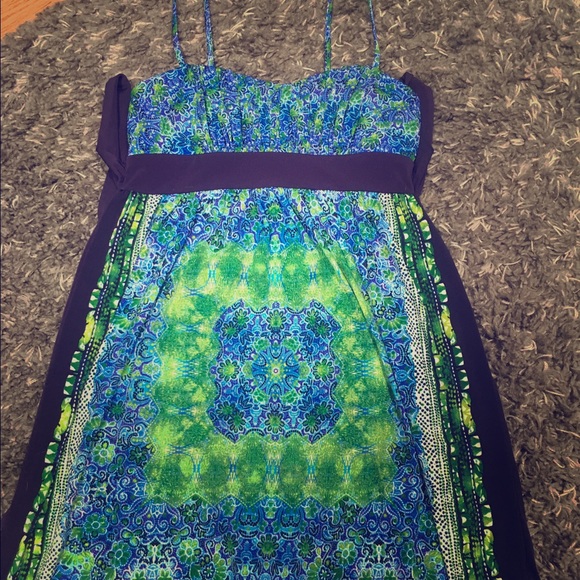 Green dress