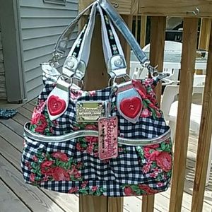 Betseyville  bag by Betsey Johnson with roses