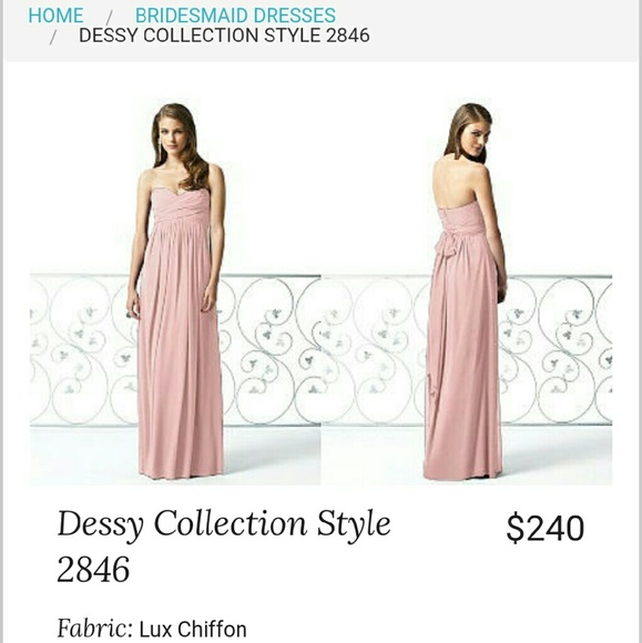Dessy Collection 2846 dress