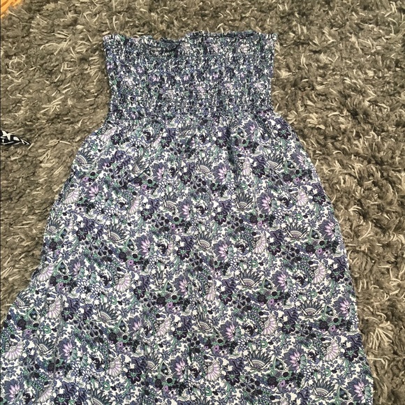 Strapless dress