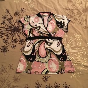 Dressbarn empire waist blouse