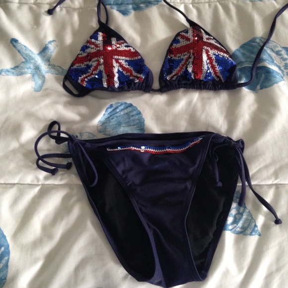 British flag bikini