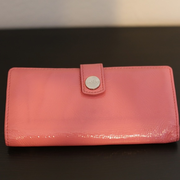 HOBO International Patent Leather Wallet
