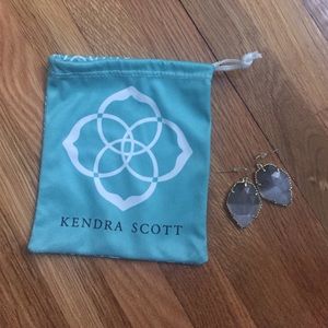 Kendra Scott Corley Drop Earrings in Slate