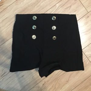 high waisted shorts