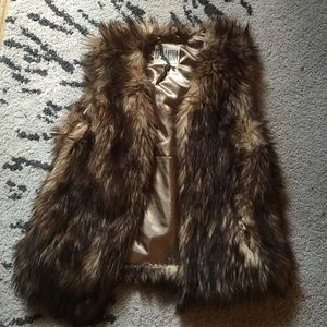 Bb Dakota Faux Fur Vest