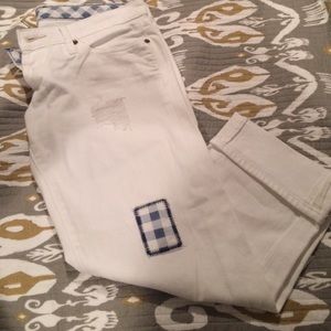 Lucky white cropped pants