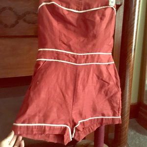 ❤️Heritage Strapless Retro Romper❤️