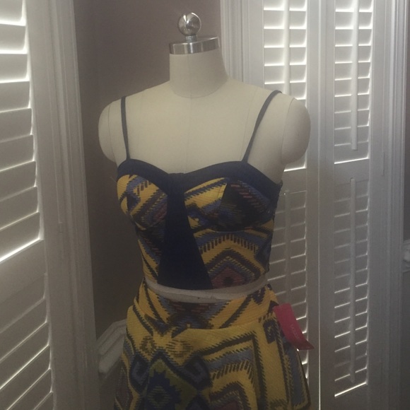 Cropped bustier