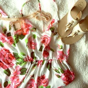 Floral maxi dress