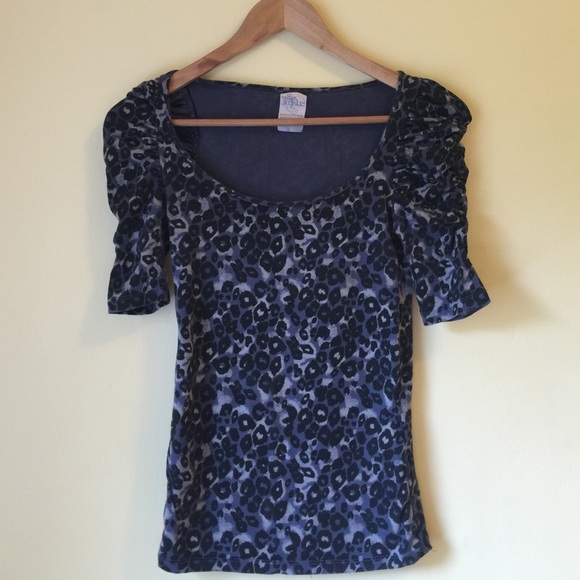 Set of 2 Zara T Shirts with Rushed Sleeves Size S - Picture 3 of 4
