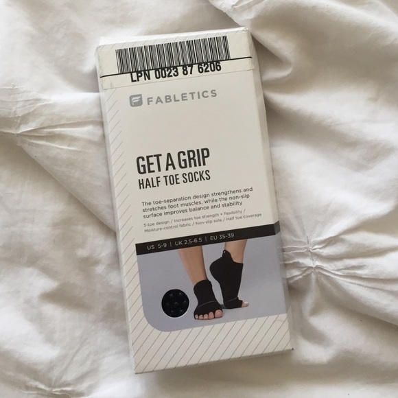 New - fabletics half-toe socks