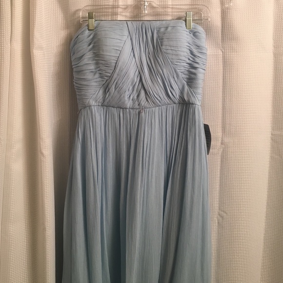 Donna Morgan NWT 12 Chiffon Bridesmaid Dress - Picture 11 of 14