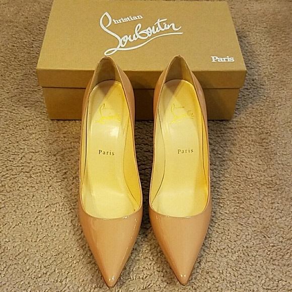 SOLD! Authentic Christian Louboutin Decollete 100 - Picture 2 of 4