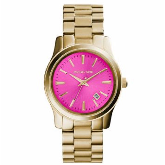 Michael Kors Pink and Gold Watch!