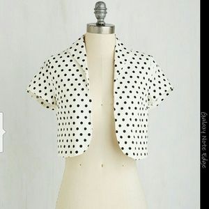Polkadotted Cardigan
