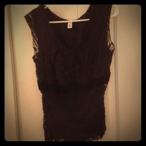 Merona lace tank