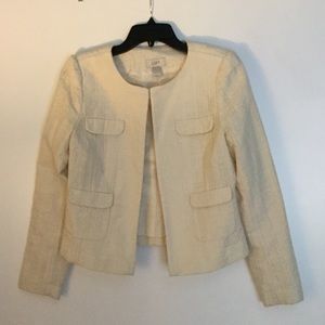 Loft cream colored blazer. Size Small