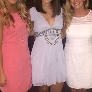 BCBG blue/gray dress