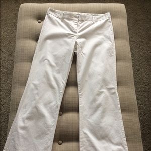 White Express Pants