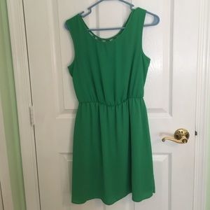 Charming Charlies Green dress