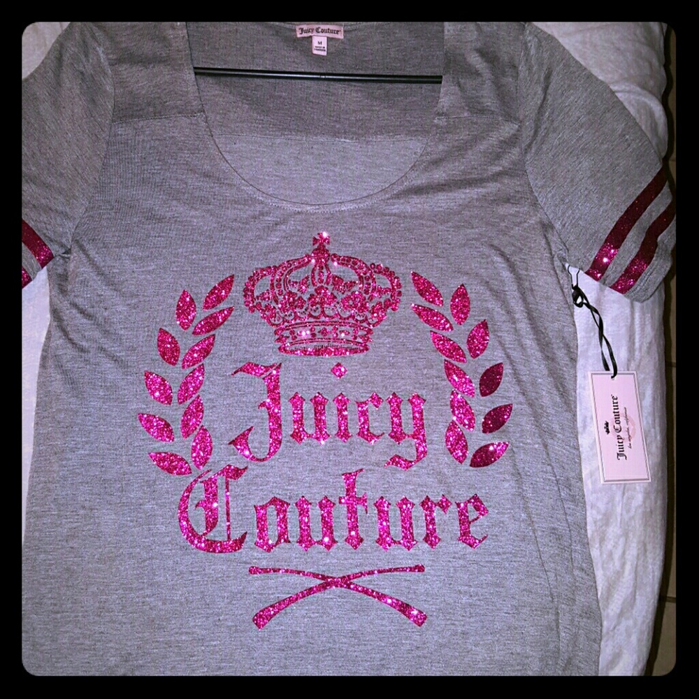 Brand new grey Juicy Couture shirt